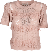 Astrid Ruffle Top / Pink