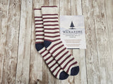 Wanakome Hiker Socks / Cosy Stripe