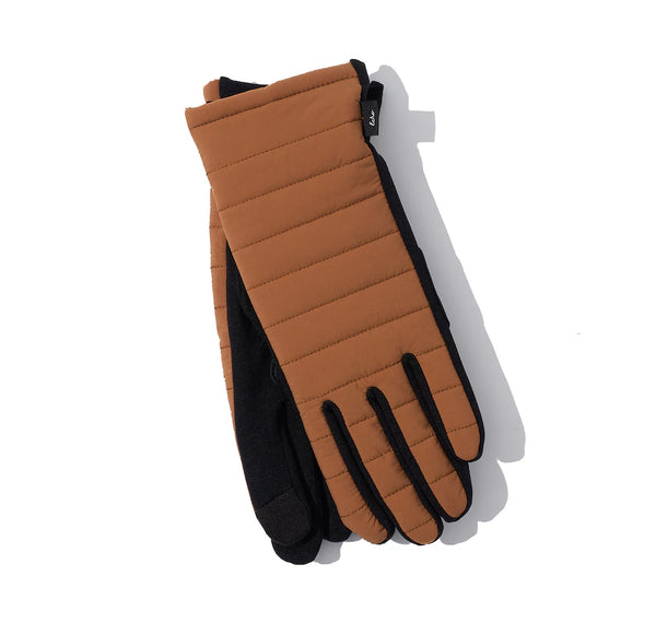 Echo Cloud Channel Quilted Glove / Camel