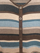 Mansted May Cardigan / Multi Stripe