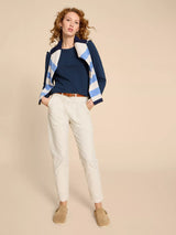 White Stuff Clara Tee / Navy