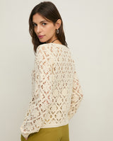 YERSE Crochet Cardi / Ecru