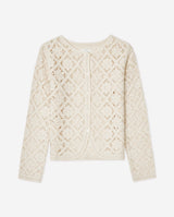 YERSE Crochet Cardi / Ecru