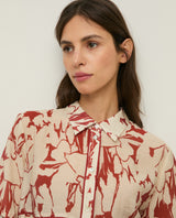 Yerse Blouse / Red Floral