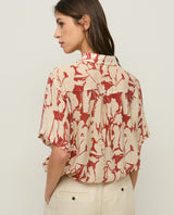 Yerse Blouse / Red Floral