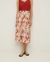 YERSE Skirt / Red Floral