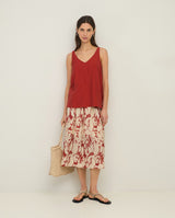 Yerse Tank Top / Red