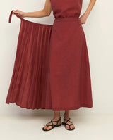 YERSE Skirt / Terracotta