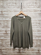 Eternelle Relaxed Rib Sweater / Black