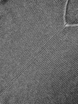 Eternelle Relaxed Rib Sweater / Black