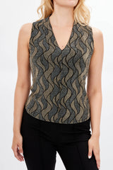 Frank Lyman Shimmer Top