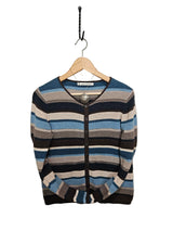 Mansted May Cardigan / Multi Stripe