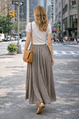 Bella Amore Skirt / Taupe