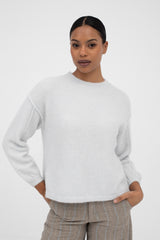 Mus & Bonbon Alajuela Sweater /  Ice Blue