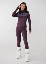 LOLË Arctic Half-Zip / Fair Isle Fig