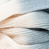 Lemon Dip Dye Infinity Scarf