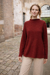 Mansted Zofia Yak Sweater / Spice