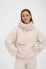 Mus & Bombon Bukon Scarf / Ecru