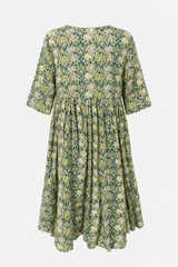 Dress Addict Jana / Green-Blue Floral