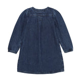 Robe en jean enfant/bleu foncé