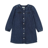 Robe en jean enfant/bleu foncé