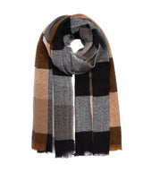 Echo Lucinda Scarf / Black/ Camel Check