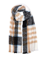 ECHO Buzzy Plaid Scarf