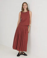 YERSE Skirt / Terracotta