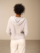 Nile Hooded Cardigan / Fog