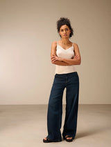 Nile Reversible Lace Cami / Almond