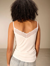 Nile Reversible Lace Cami / Off White
