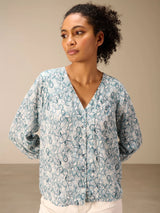 Nile Blouse / Fog