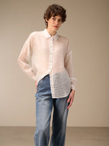 Nile Crinkle Blouse / Offwhite