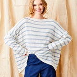 Suzy D Fayola Sweater / Blue Stripe