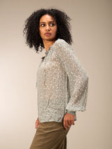 Nile Blouse/ Seagreen
