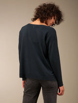 Nile Sweater/ Petrol