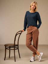 Nile Fine Knit Sweater / Marine