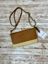 Marlon Raffia & Leather Purse