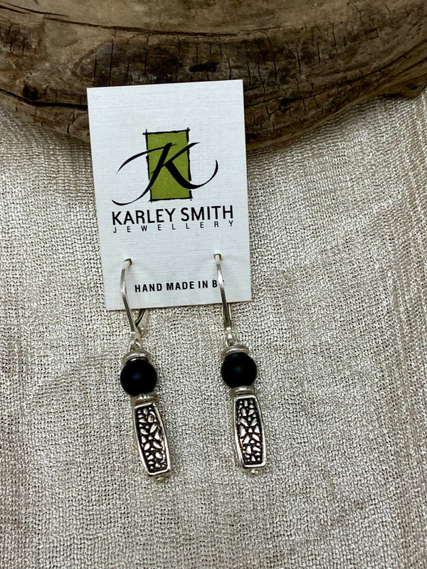 Karley Smith Black Onyx Earrings