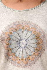 Nile Mandala Tee / Jade