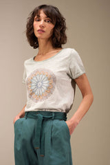 Nile Mandala Tee / Jade