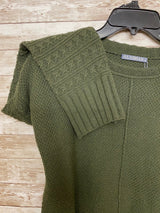 Alashan Cashmere Bungalow Boxy Crew/Deep Olive