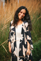 Market Of Stars / Midnight Dove Goddess Duster