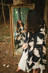 Market Of Stars / Midnight Dove Goddess Duster