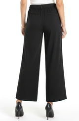 Liverpool Wide Leg Trouser / Black