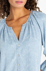 Liverpool Top / Rose Ice Blue