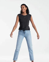 Lole Elisia Drawstring Top / Black Heather