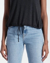 Lole Elisia Drawstring Top / Black Heather