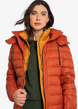 LOLE EMMELINE DOWN JACKET / CINNAMON