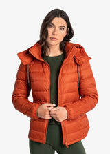 LOLE EMMELINE DOWN JACKET / CINNAMON